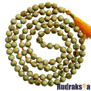 Tulsi Beads Mala/Necklace - 8mm