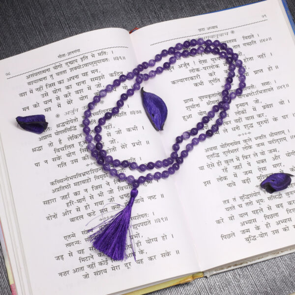 amethyst mala