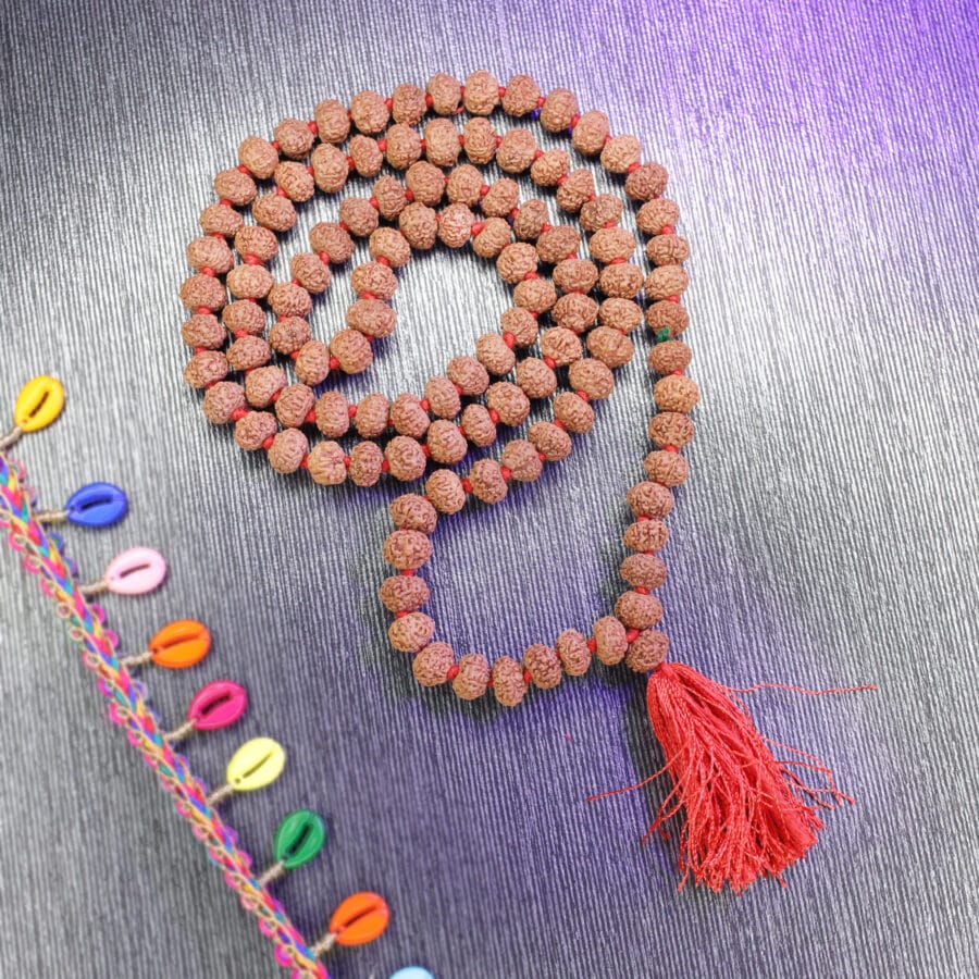 8 mukhi rudraksha mala