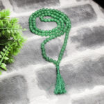 emerald stone mala