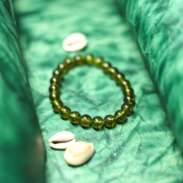 peridot bracelet