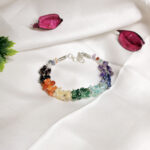 7 chakra chip bracelet